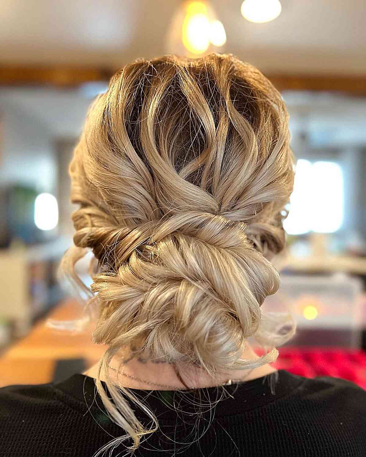 Casual Boho Chignon