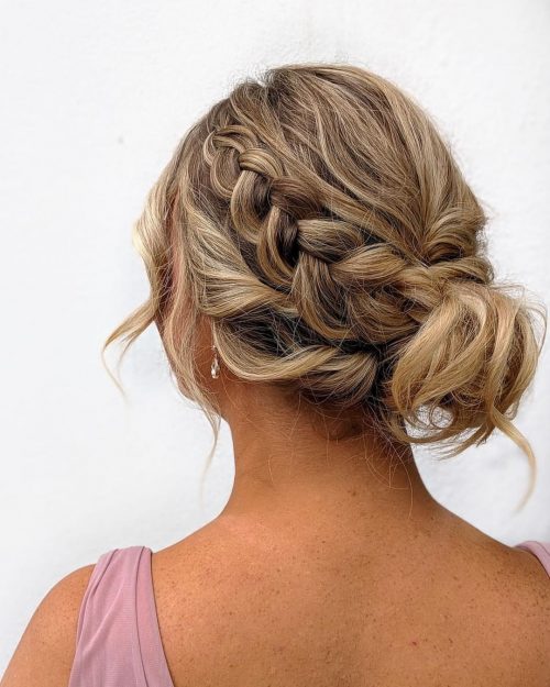 Casual Braid Bun