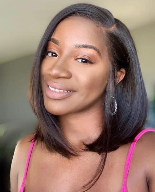 Casual Elegant Black Bob