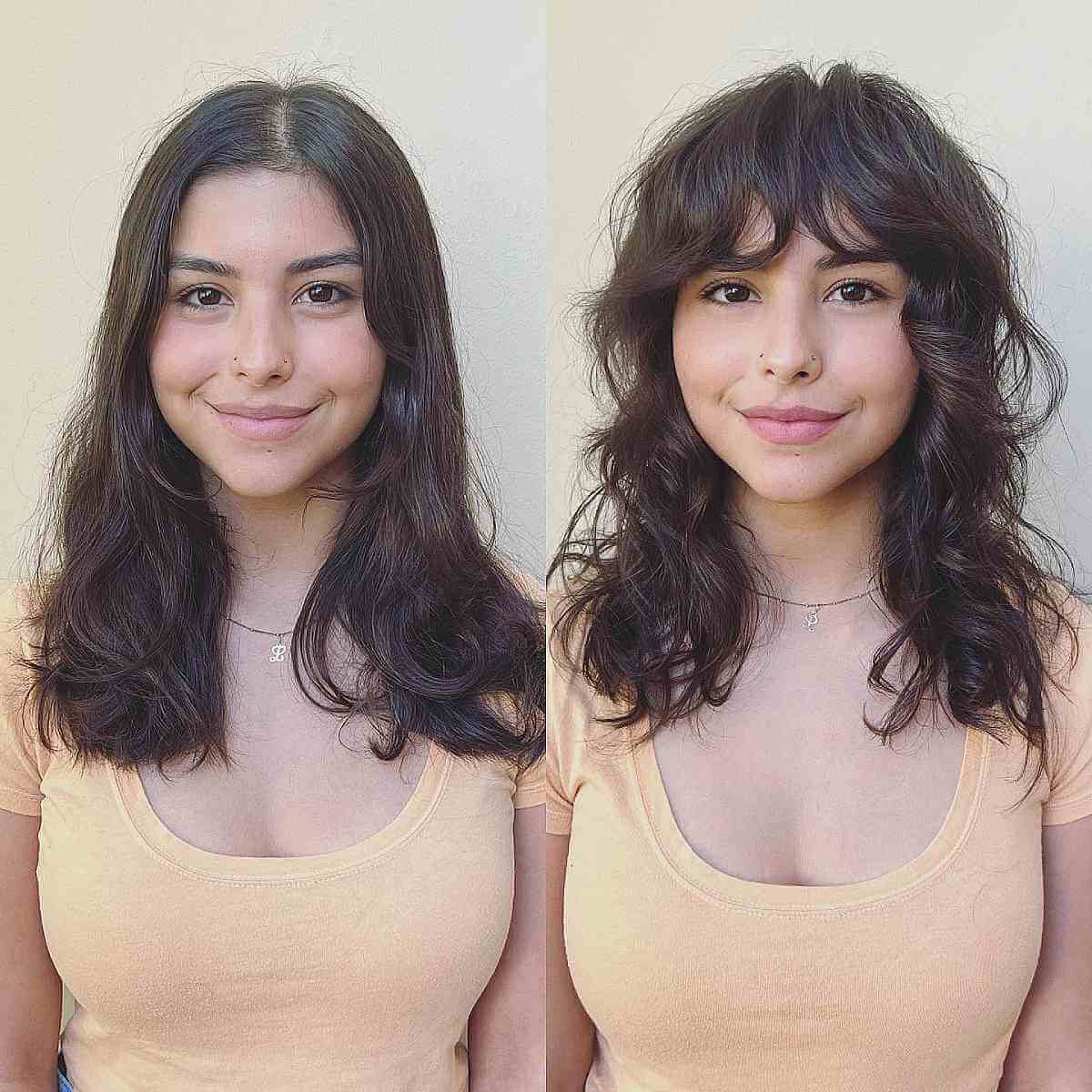 Wash-and-Go Casual Shaggy Hairstyle