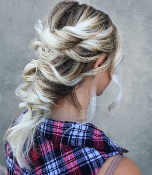 Charming Braided Updo