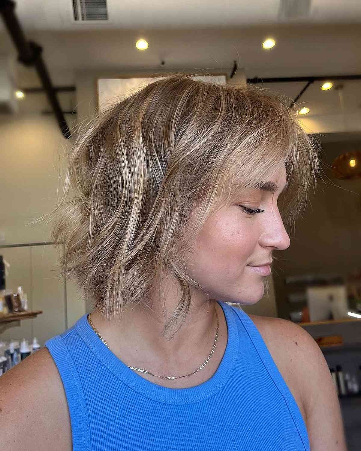 Charming Choppy Cut for Fine Thin Hair