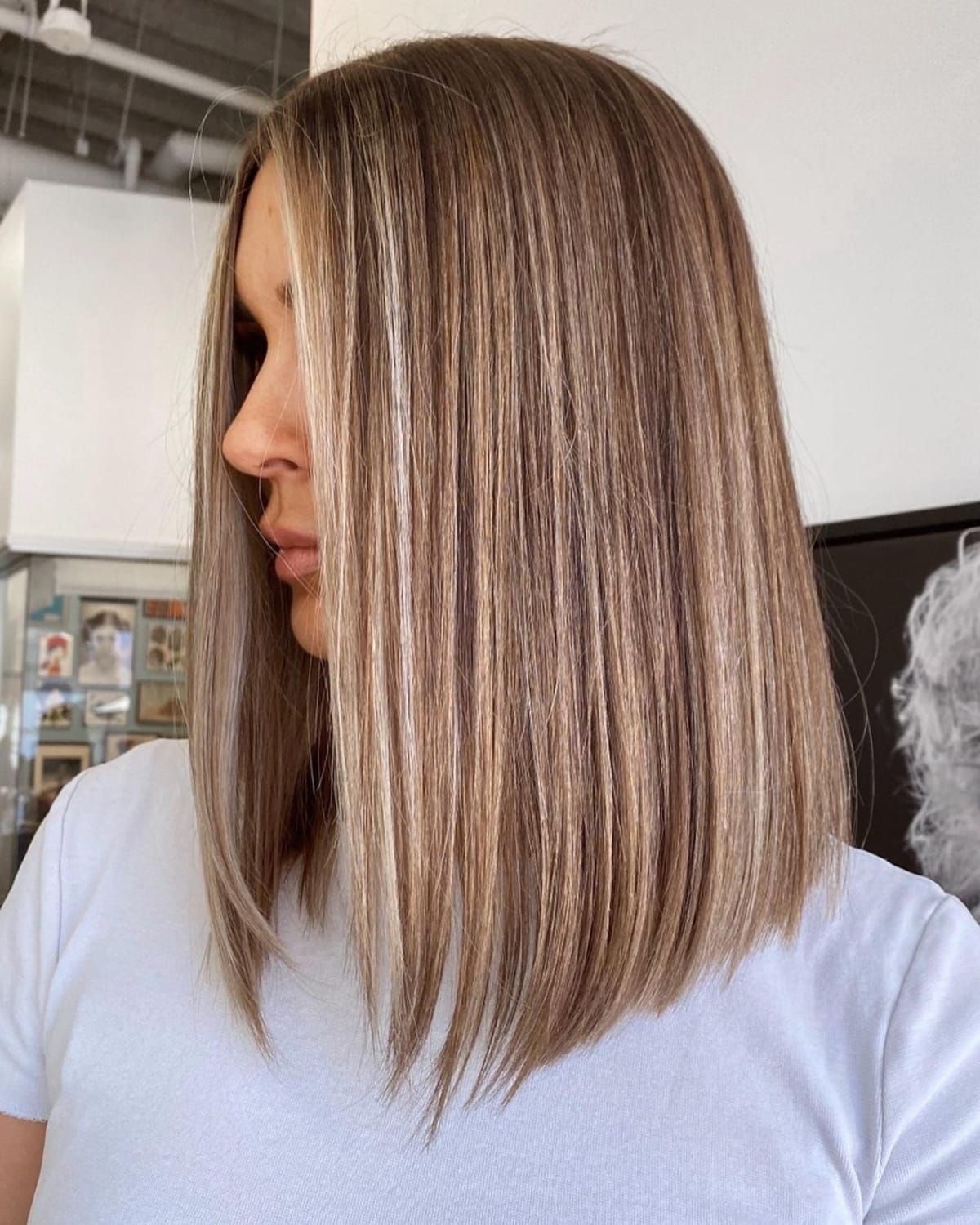 Charming cut for straight fine medium hair