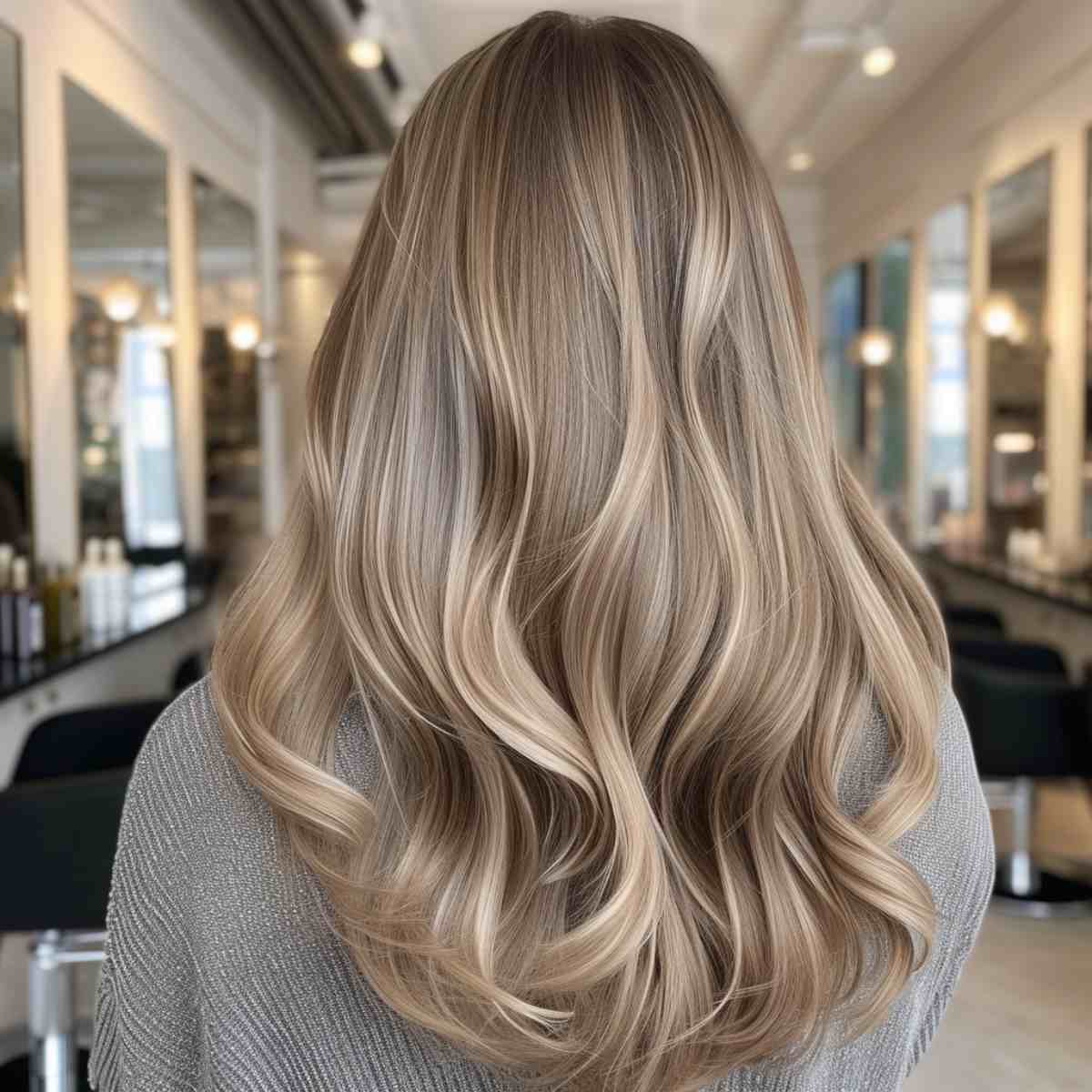 Charming Dark Ashy Blonde Hair Color