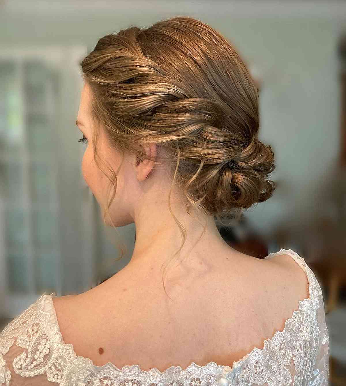 Stylish Twisted Updo