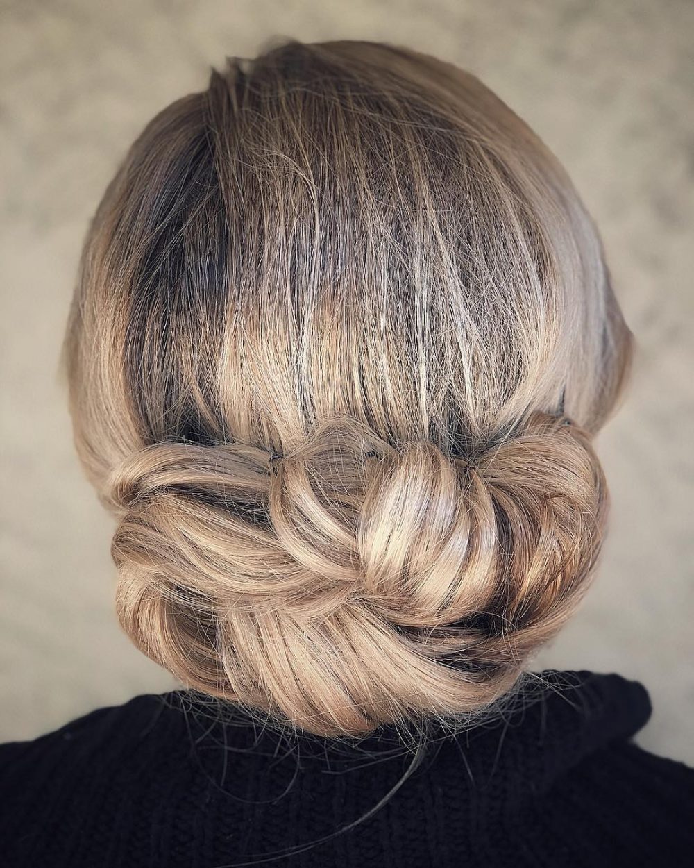 Chic Bohemian Bun hairstyle