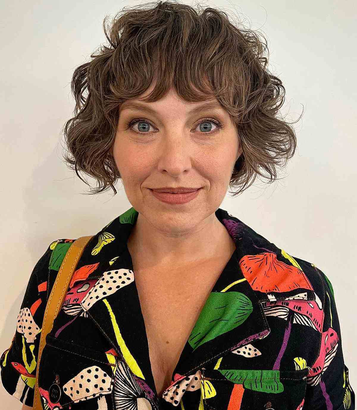 Chic Brunette Bob for 50-Year-Olds with Fine Hair