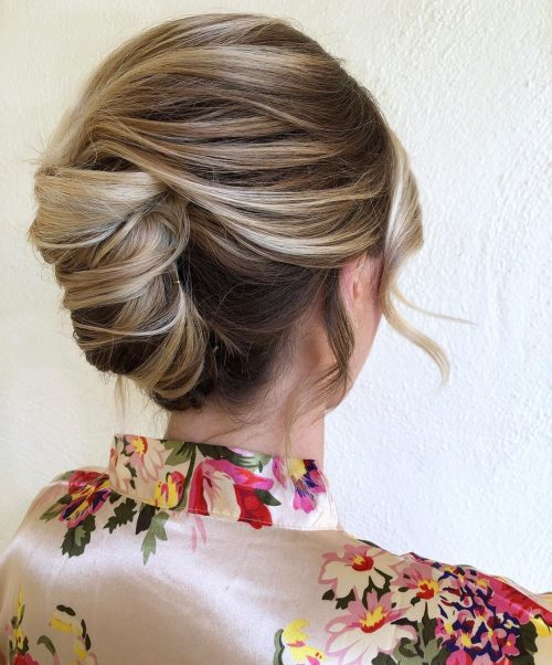 Chic French Twist for Prom Night