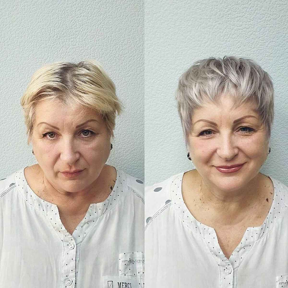Chic Pixie Haircuts for Women Over 60 with Fine Hair