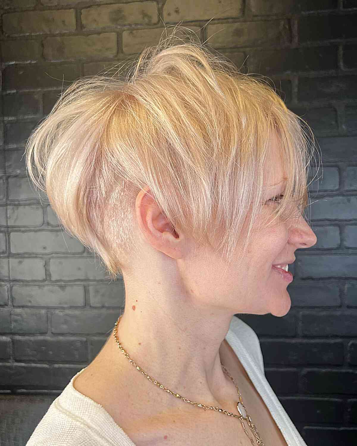 Short and Shaggy Undercut