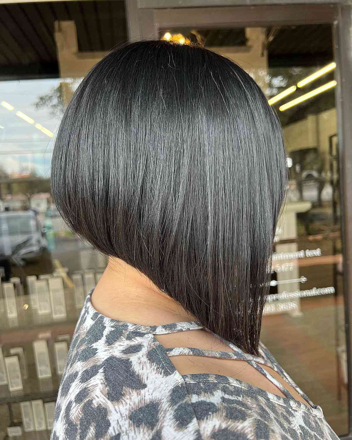 Chic Short and Sleek A-Line Bob Cut