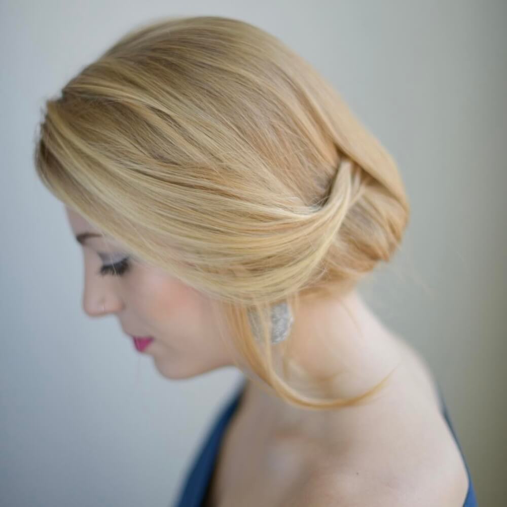 Chic simplicity hairstyle