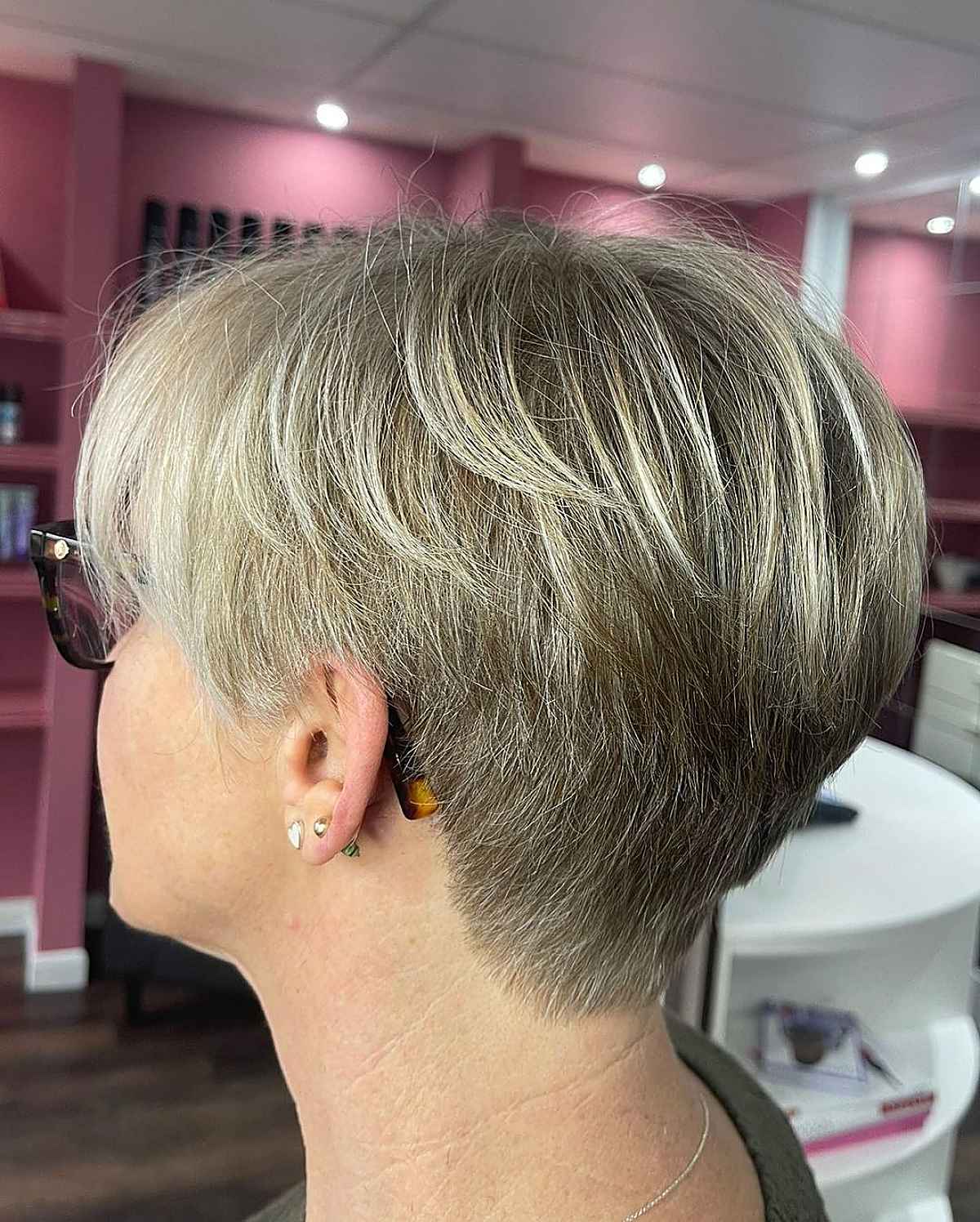 Chic Tapered Pixie for Fine Hair