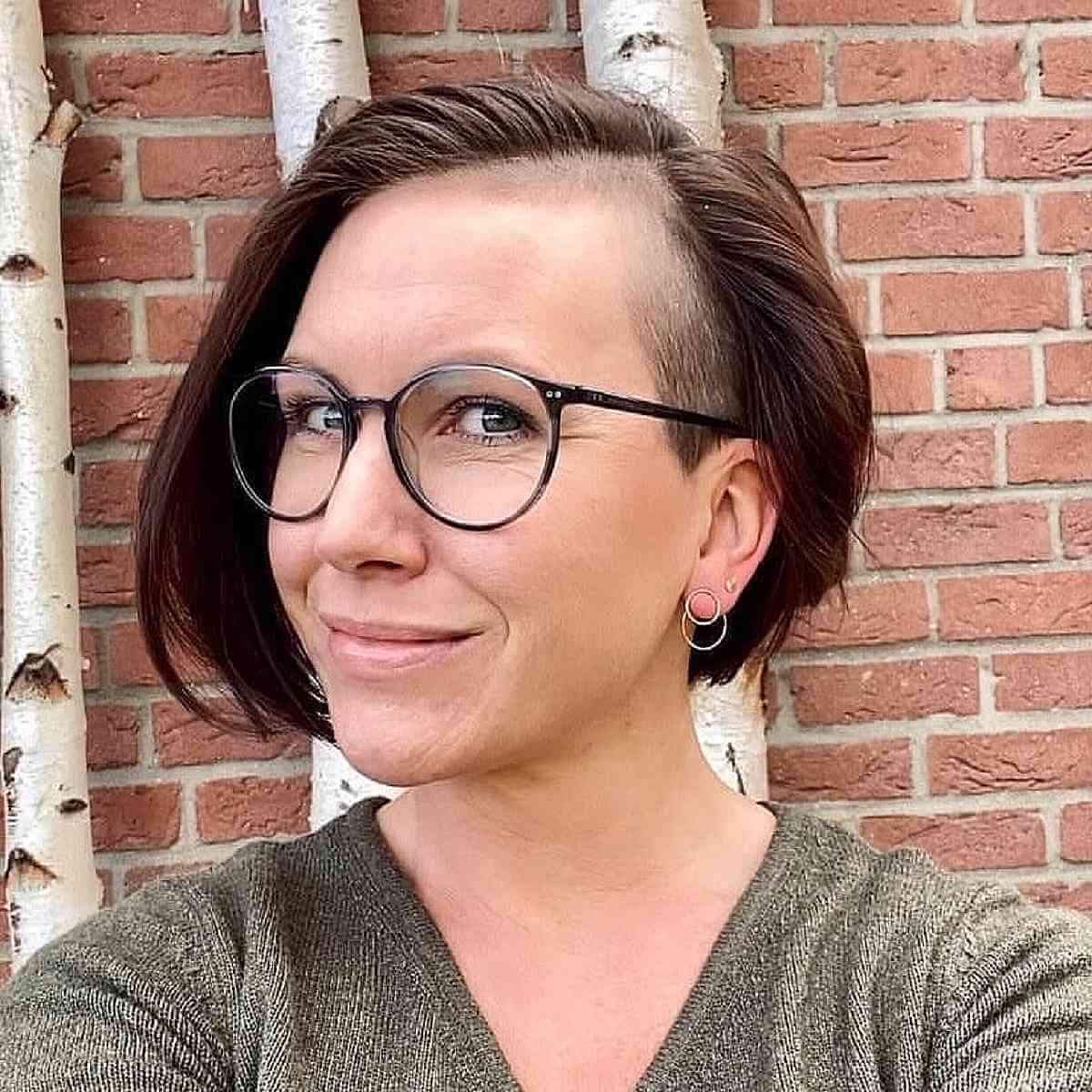 Chic Undercut Bob Styles for Women Over 40