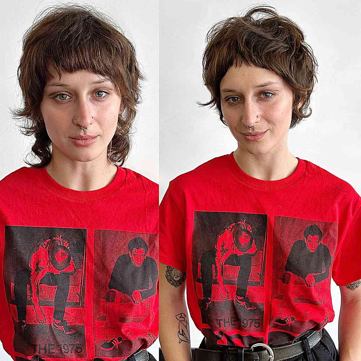 Chic Undone Long Shaggy Pixie for Voluminous Hair