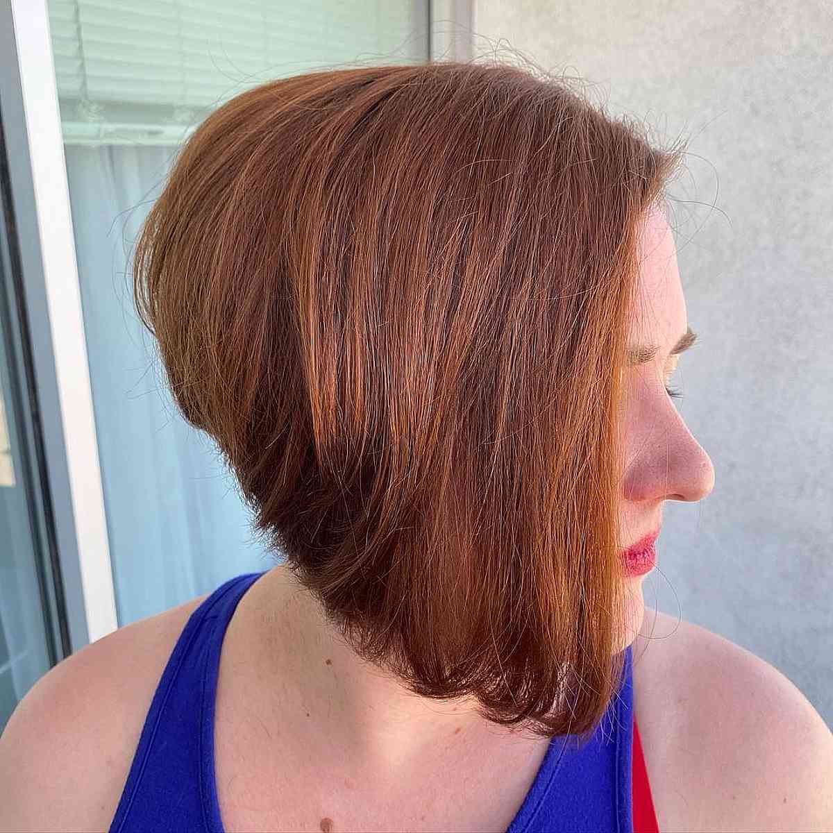 Chin-Length A-Line Bob Cut That is Effortless