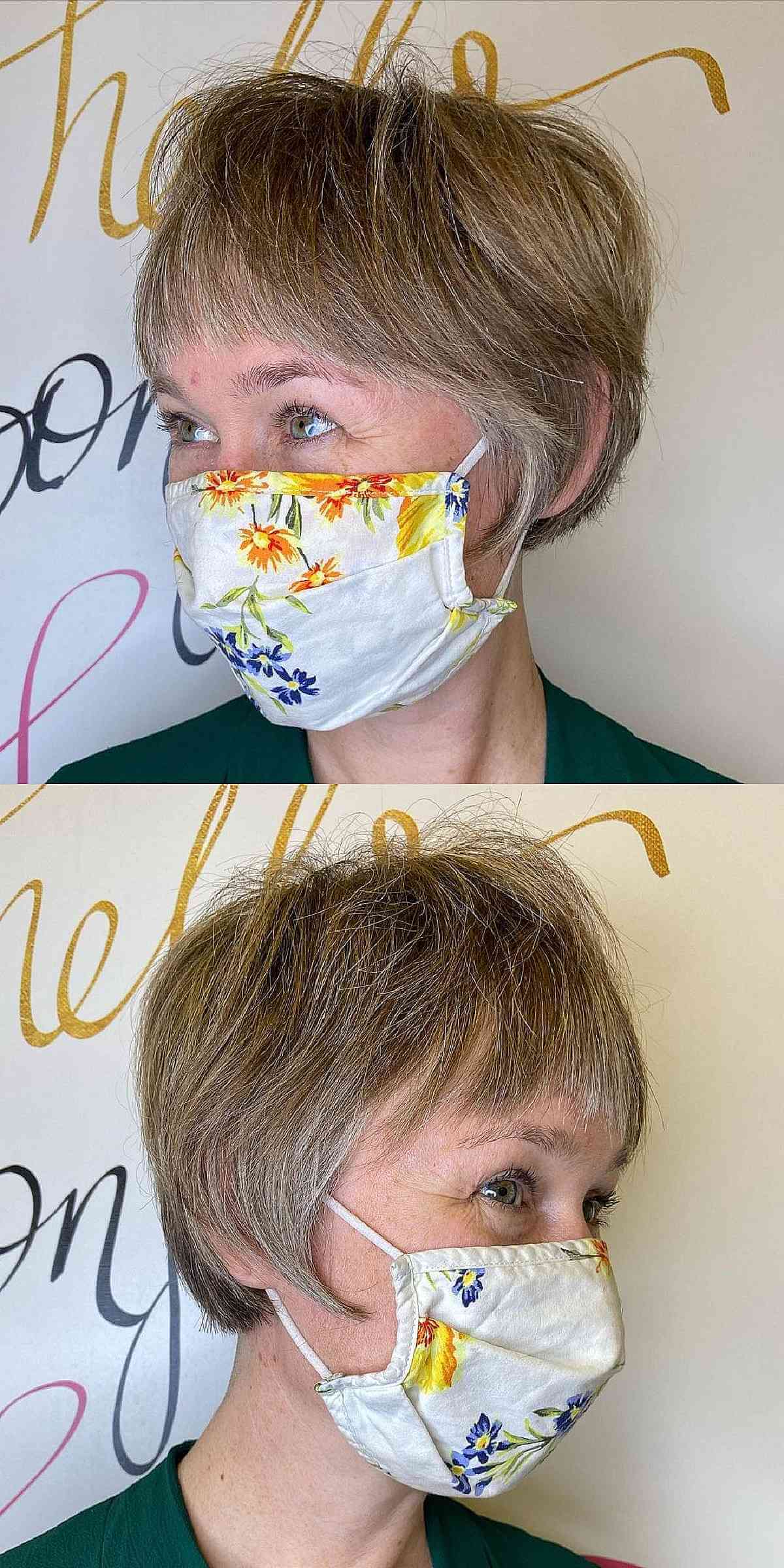 Chin-Length French Bob with Soft Bangs