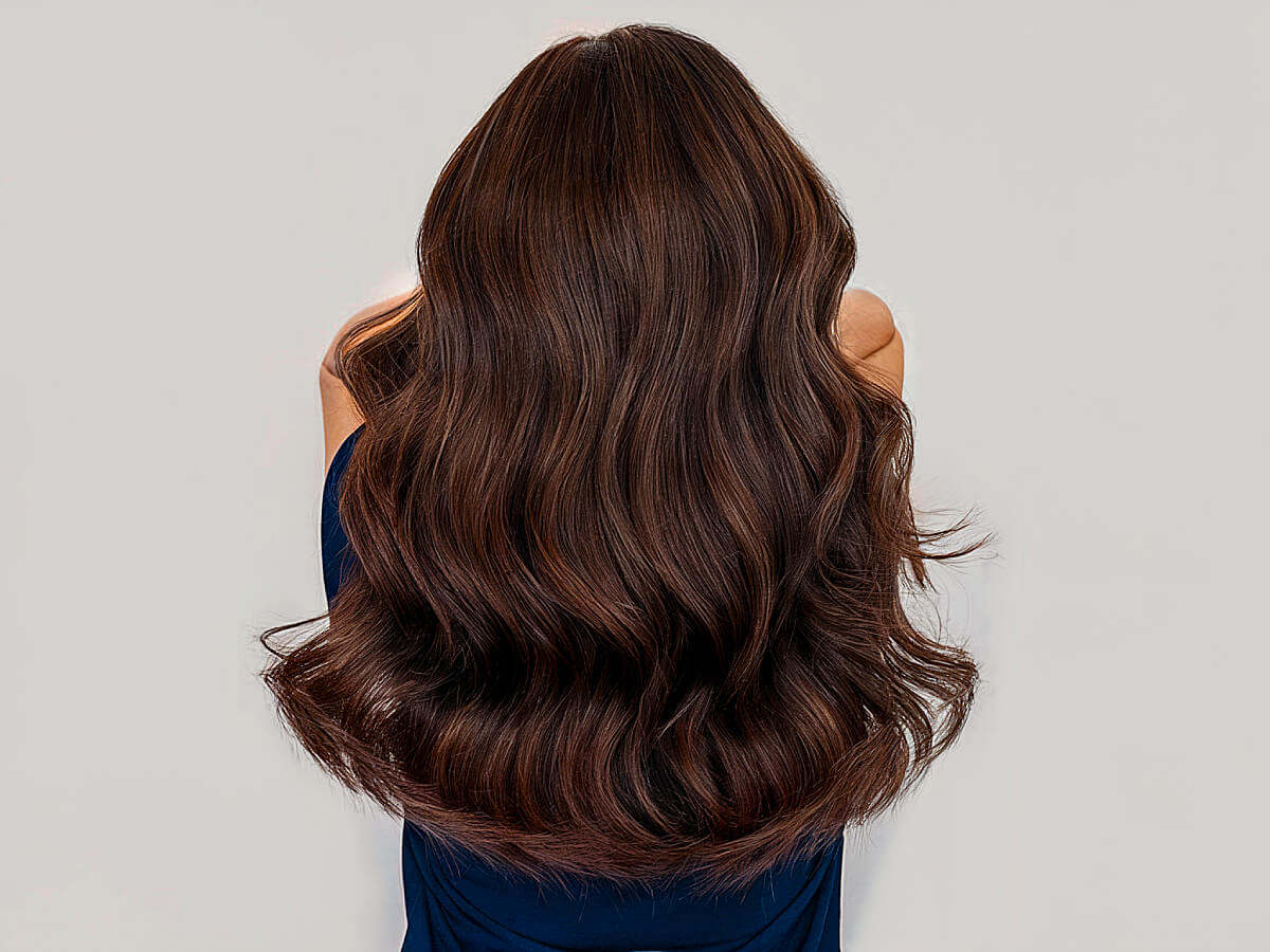 Chocolate brown hair color ideas