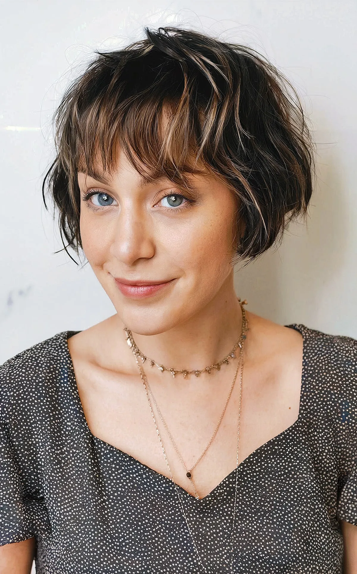 Choppy Layered Very Short Bob