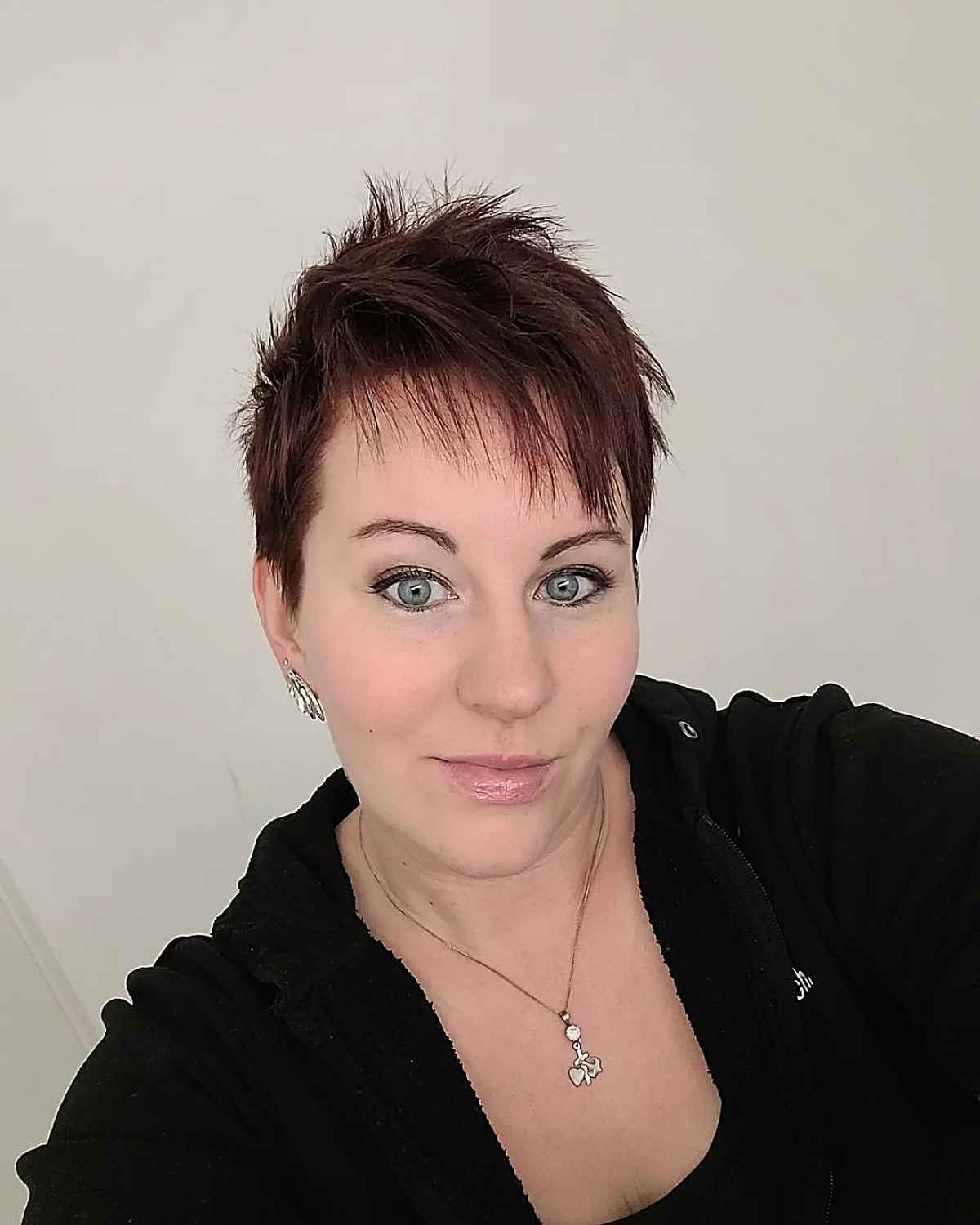 Choppy Pixie Hairstyle for Women Over 40