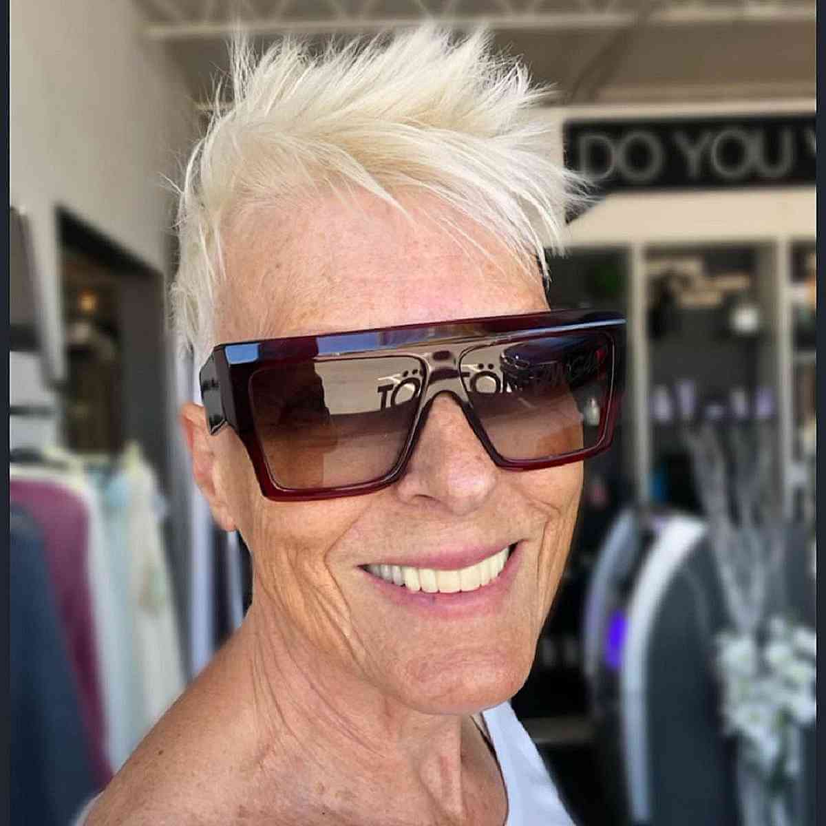 Choppy Spiky Hairstyle