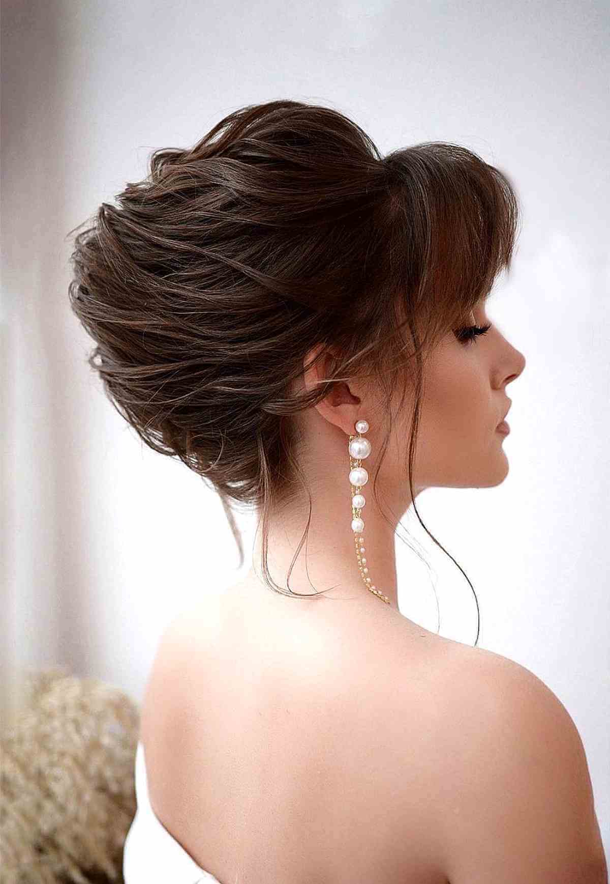 Classic Elegance Updo Long Hair for Prom