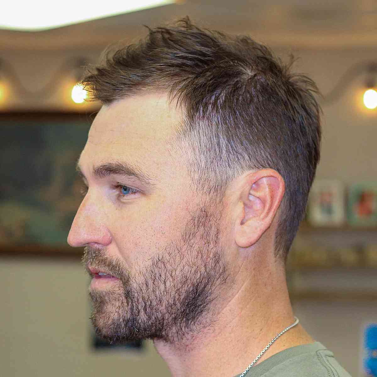 Classic Taper Hairstyle for Fine Hair 