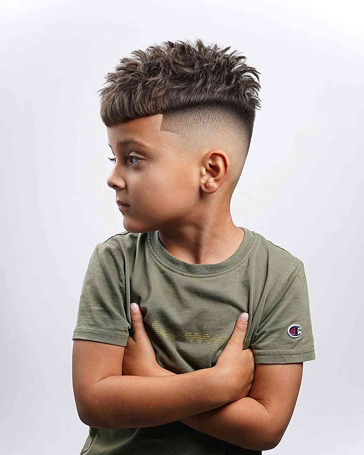 Contemporary Edgar Cut with a Casual Top for Little Boys