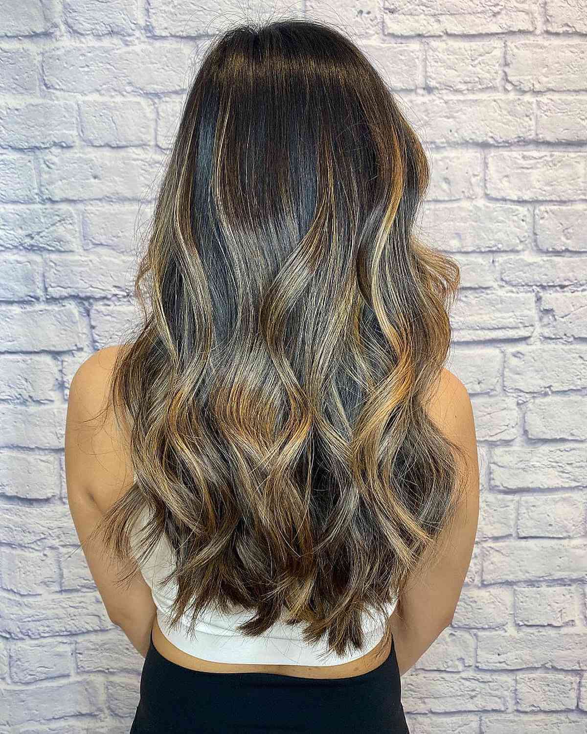 Cozy Honey Partial Balayage