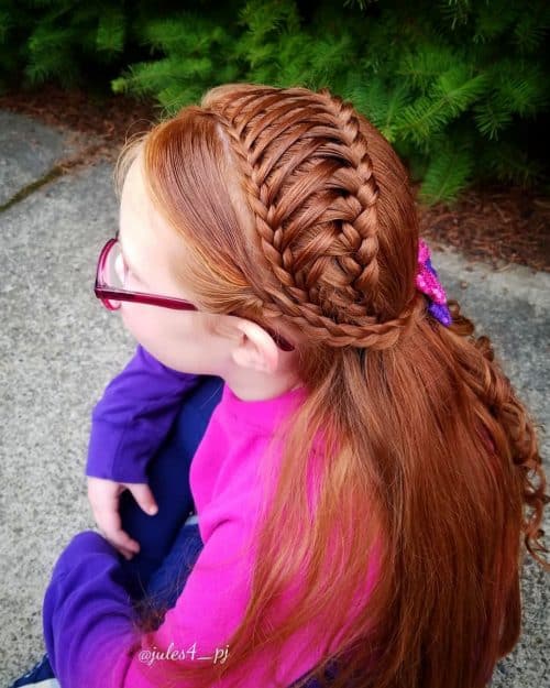 Criss-Cross Lace Braid