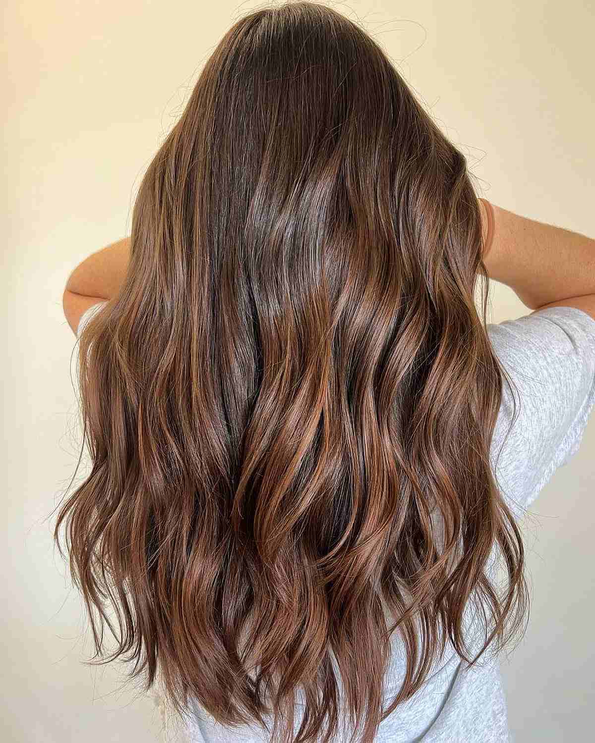 Decadent Chocolate Balayage Hairstyle