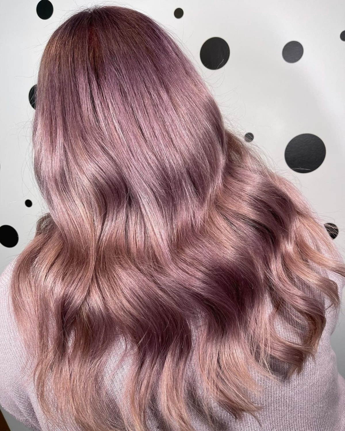 Deep rosy-lavender tone