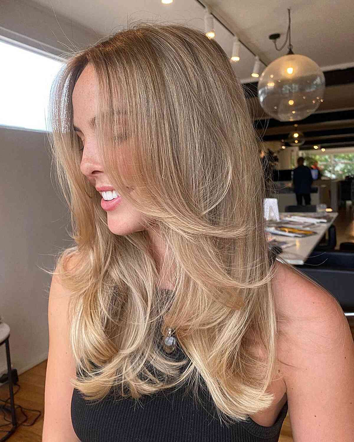 Dishwater Light Blonde for Mid-Long Locks