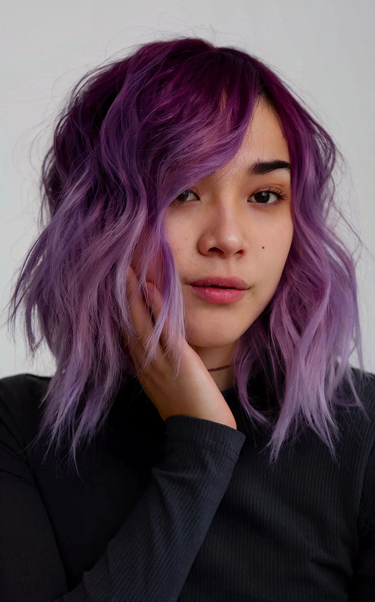 Dual Tone Purple Root Smudge
