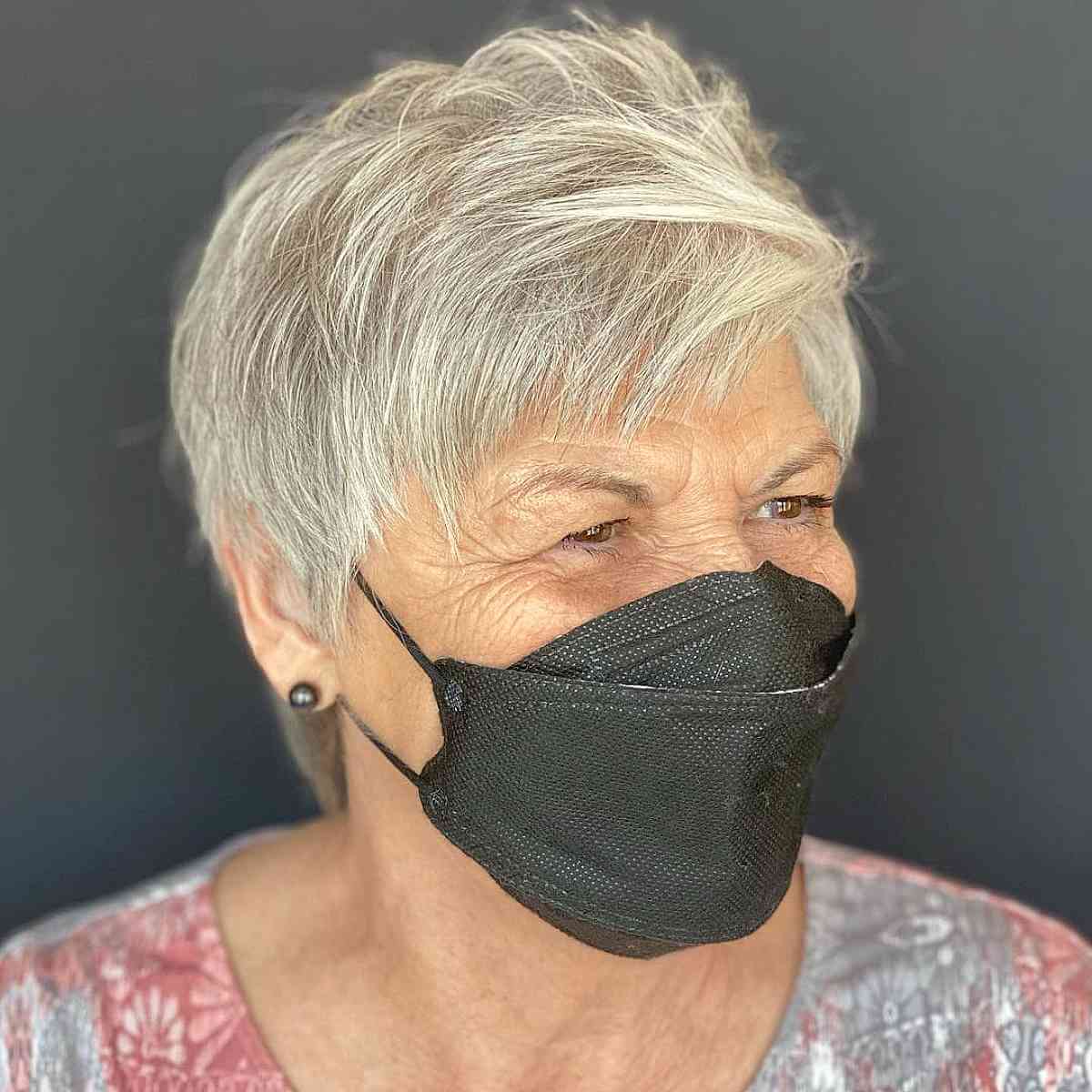 Easy-Care Pixie for Older Adults Over 70