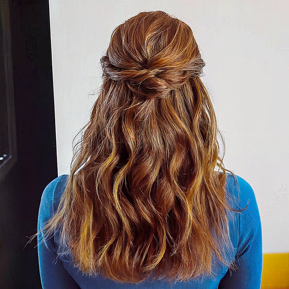 Effortless Boho Elegance for Prom Hairstyles