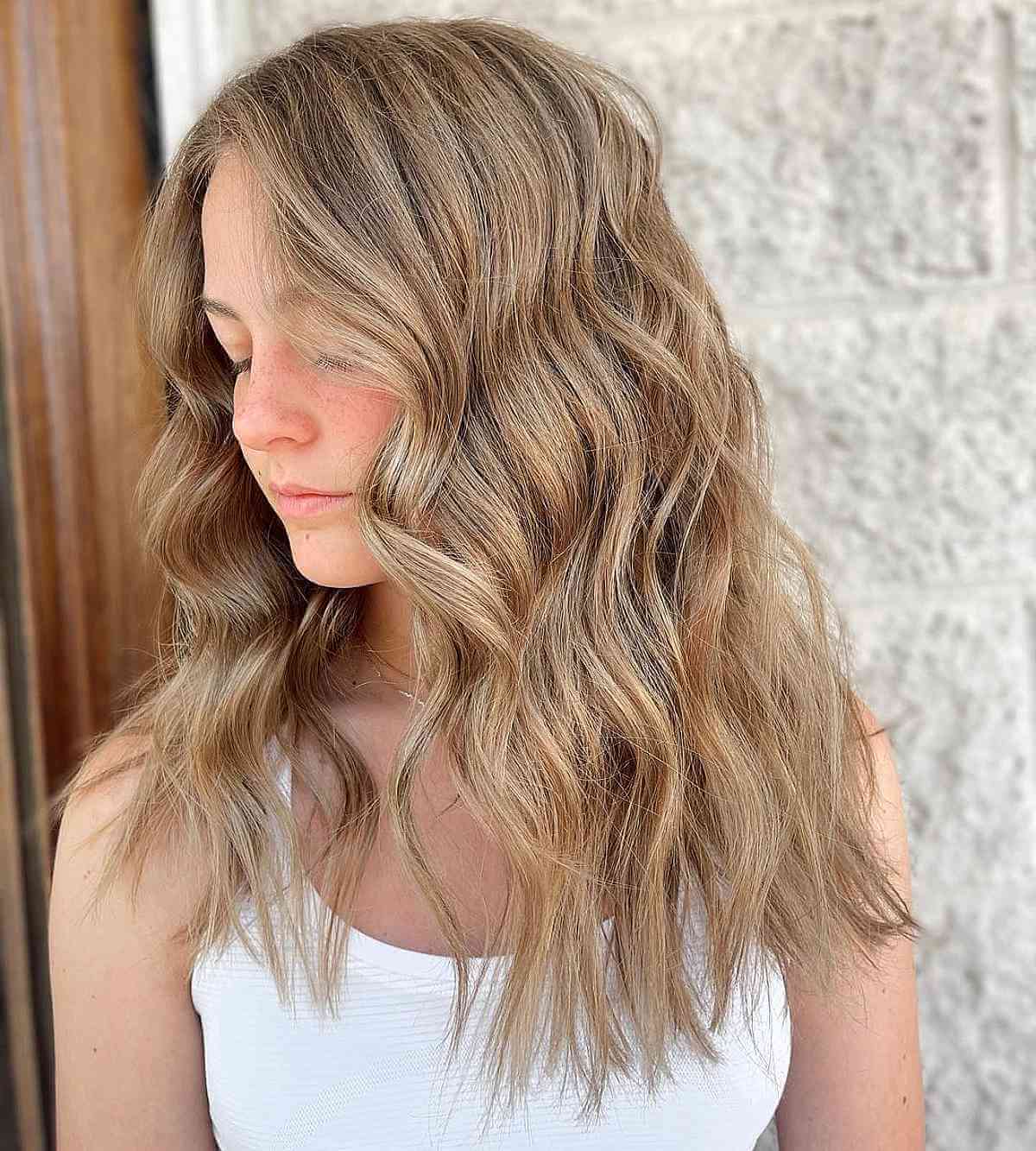 Effortless Bronde Dishwater Balayage