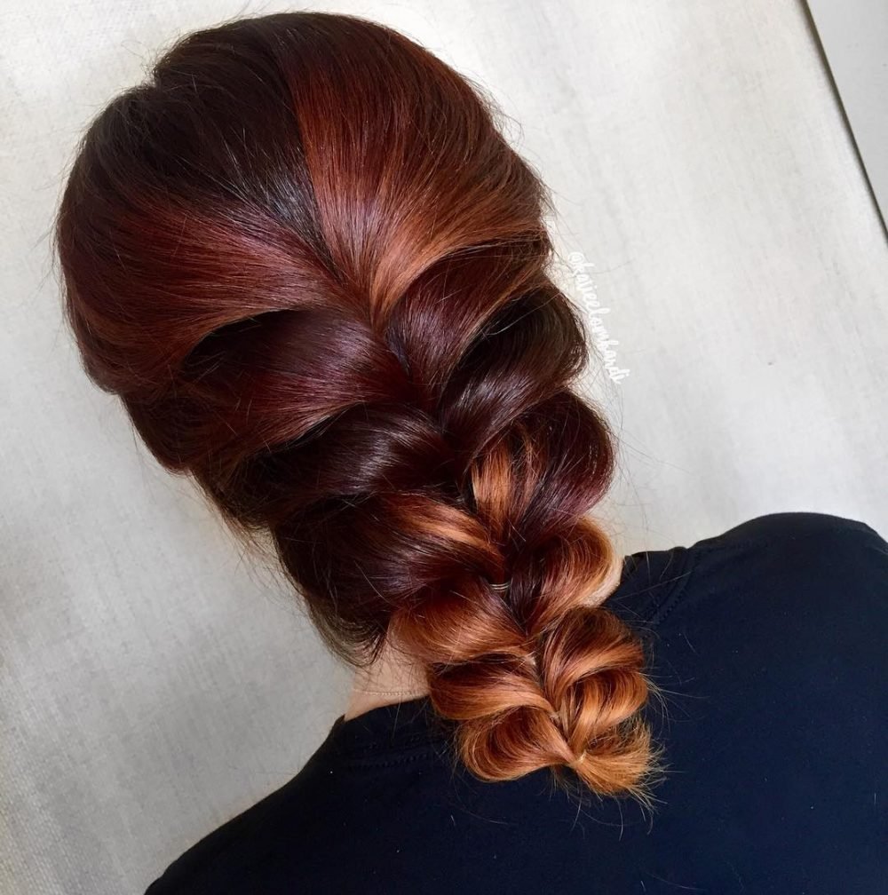 Effortless Faux Braid hairstyle