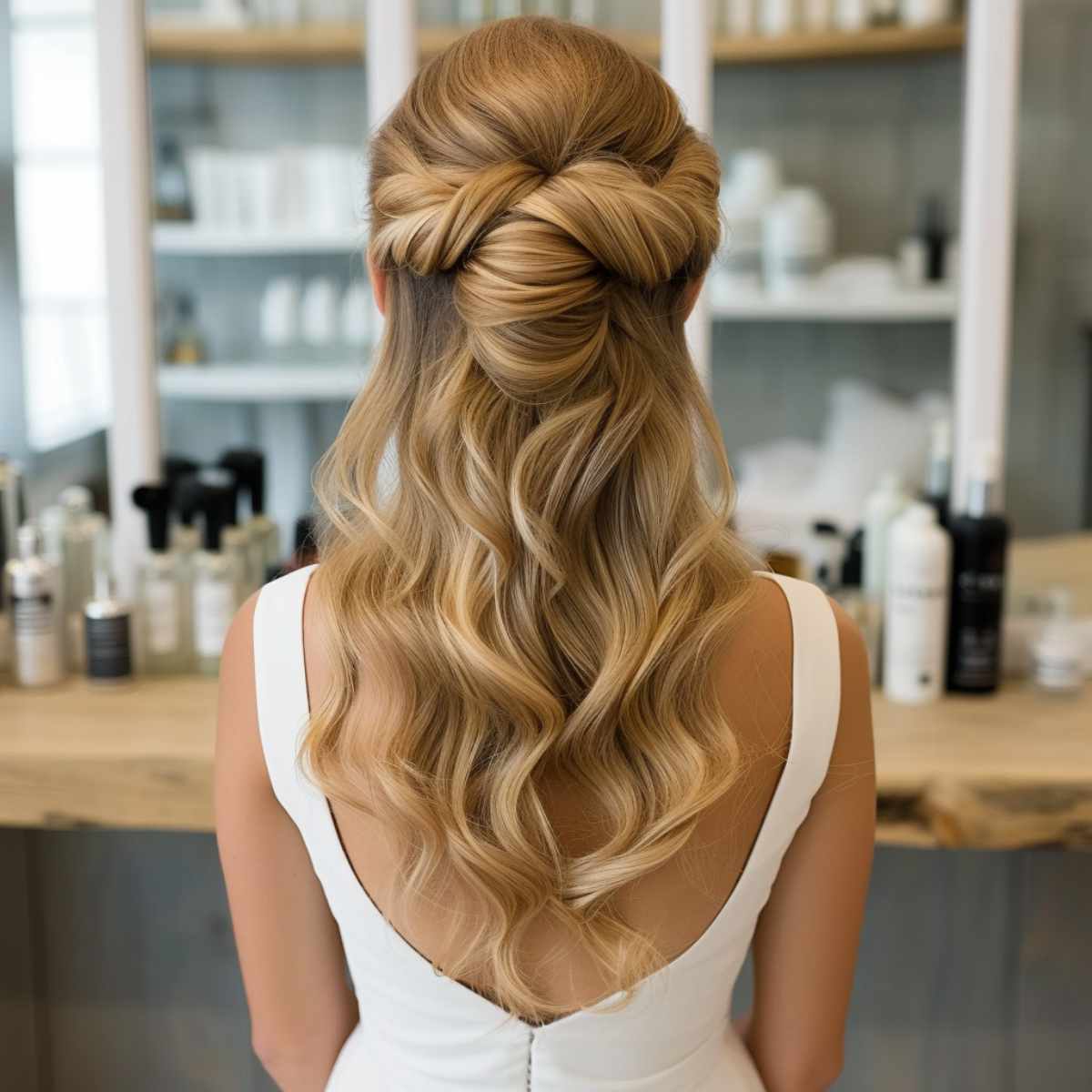 Effortless Half-up Half-Down