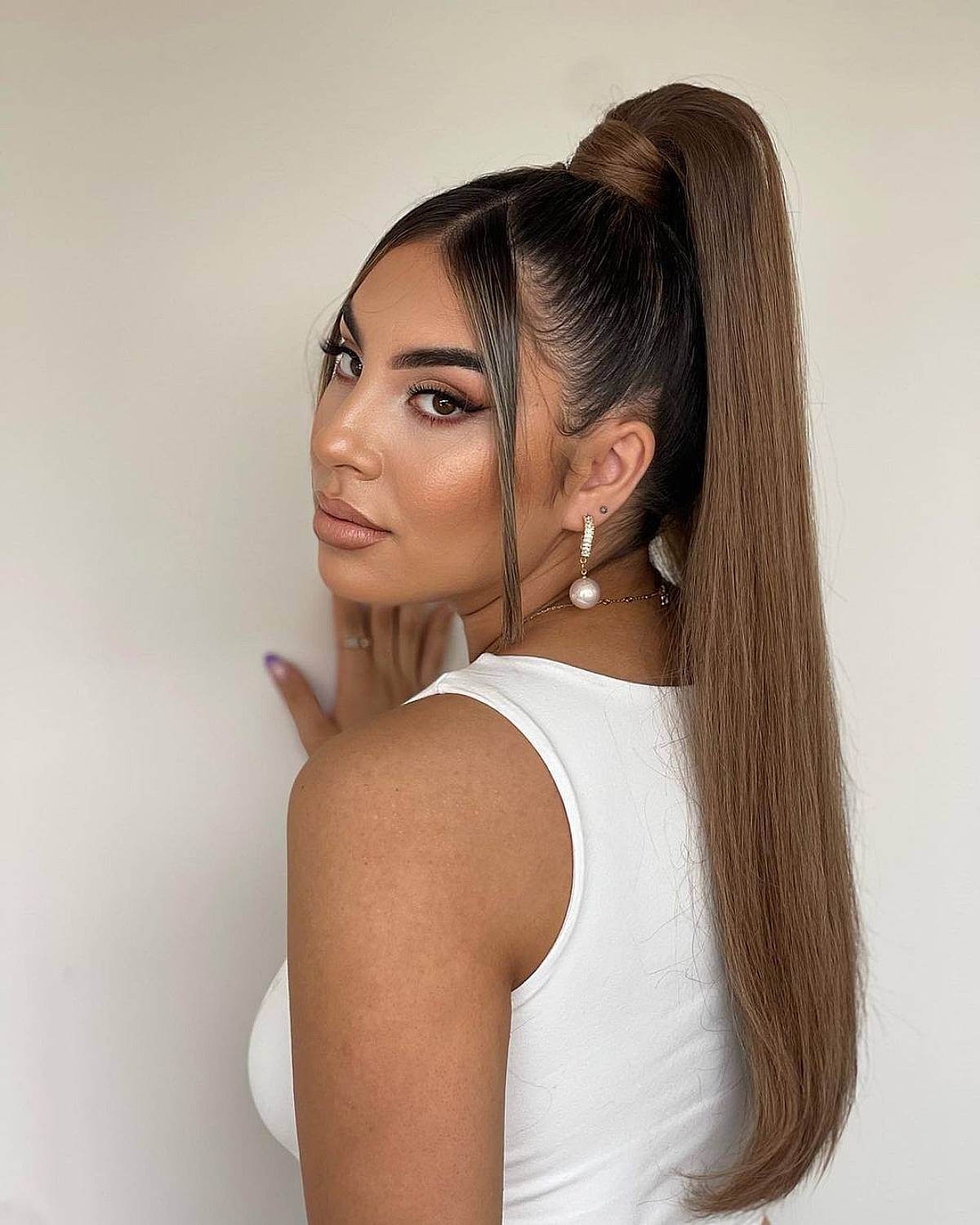 Effortless High Ponytail Style