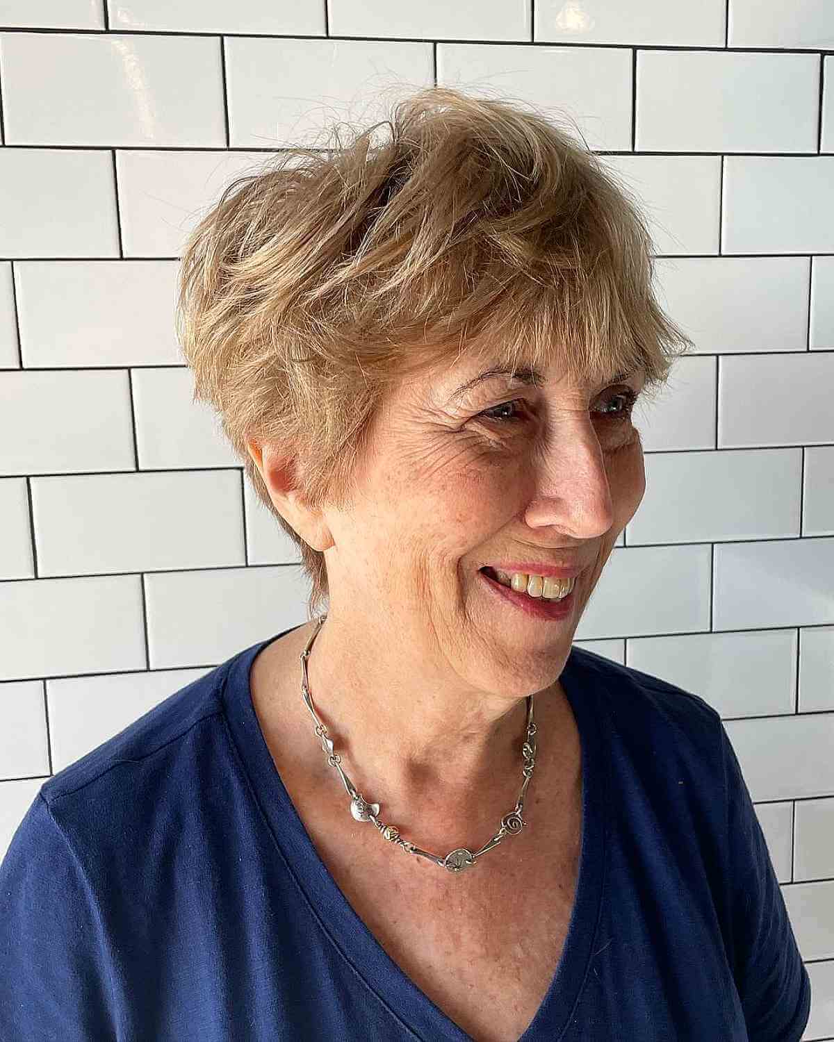 Effortless Lixie Hairstyle for Women Over 70