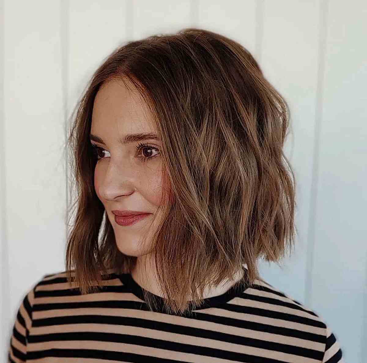 Neck-Length Effortless Lob Cut