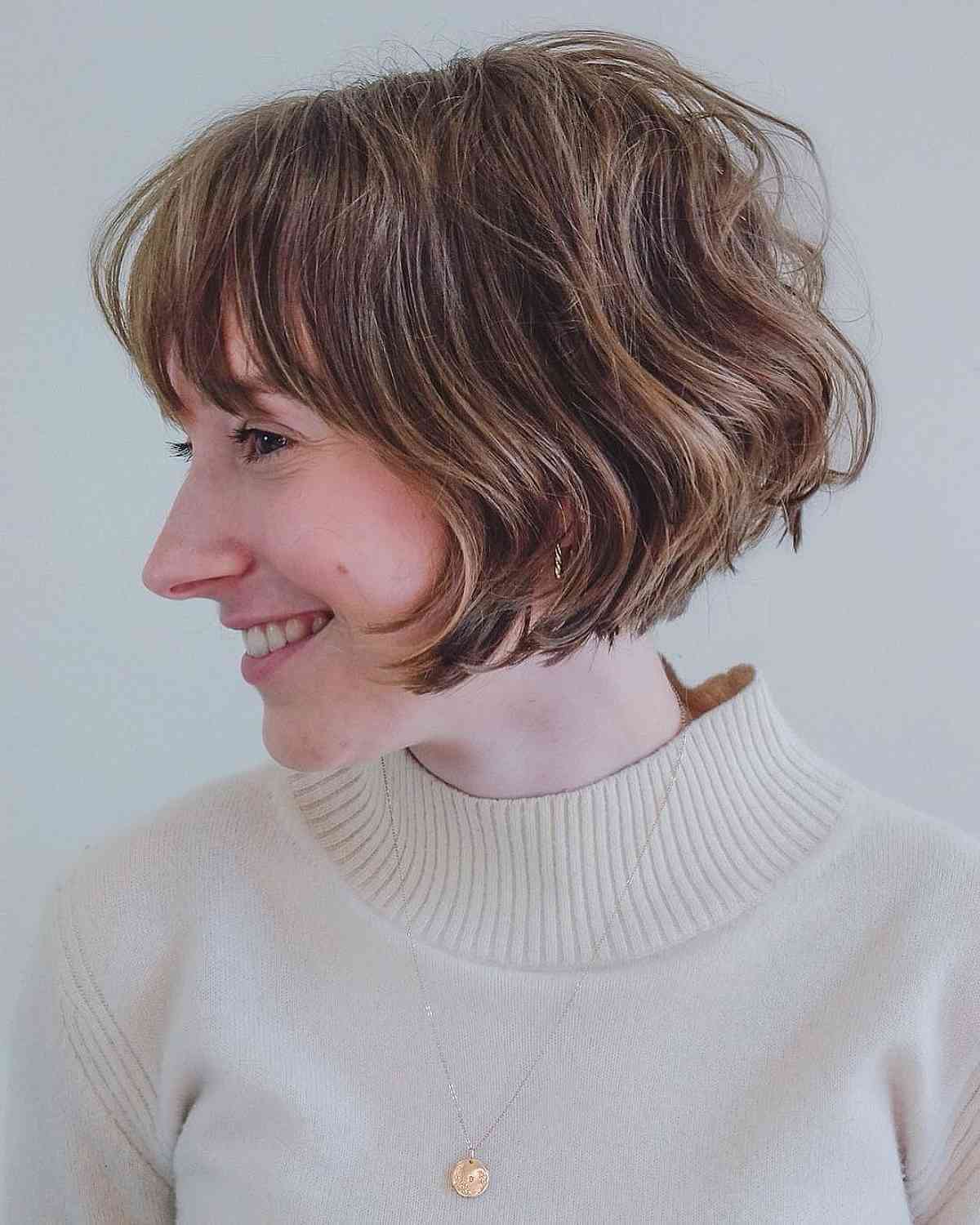 Effortless Razored French Bob
