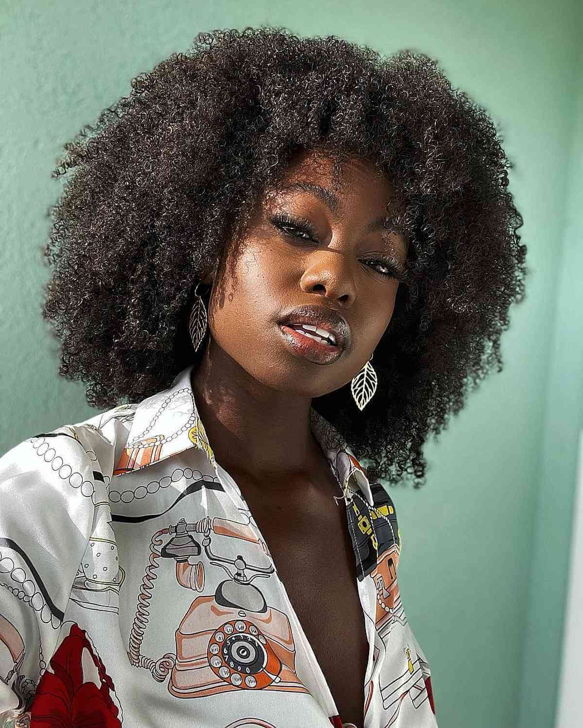 Effortless Wash-And-Go Layered Look for Afro