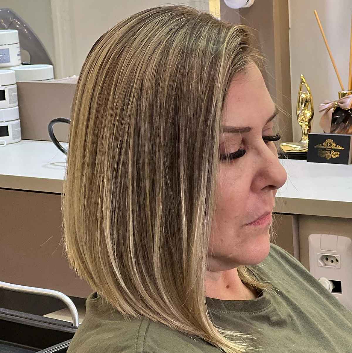 Elegant A-line Bob Hairstyle