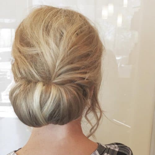 Elegant and Effortless Updo hairstyle