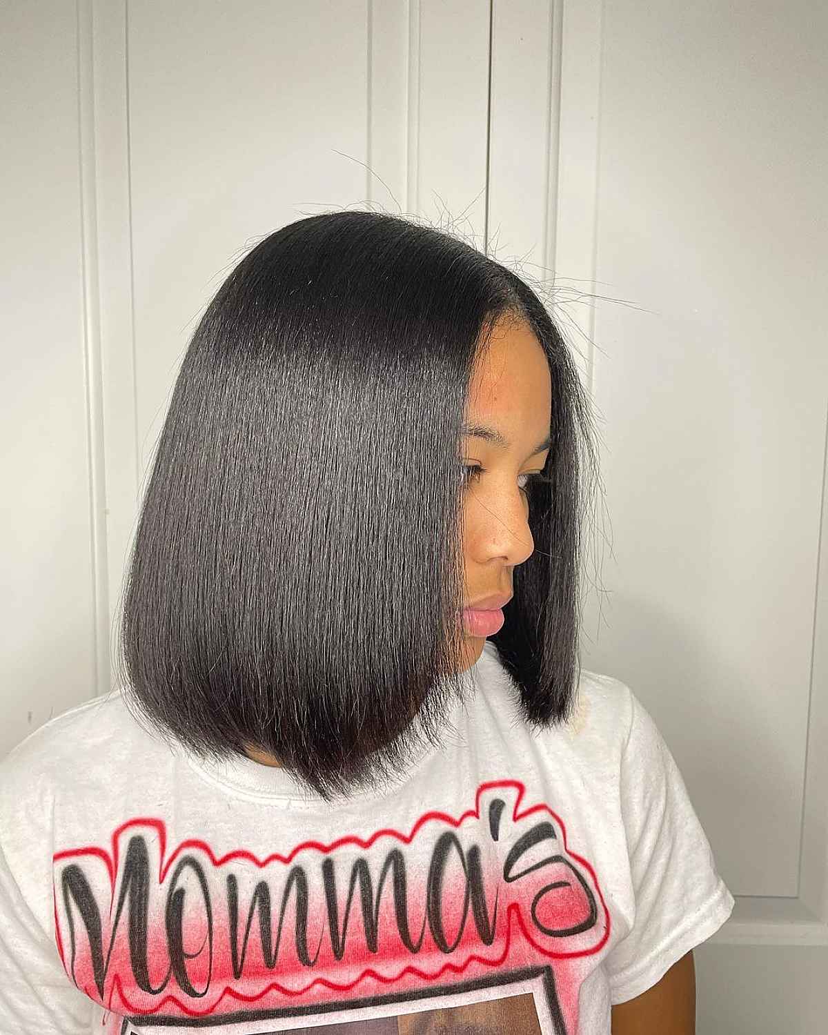 Elegant Blunt Bob for Black Women
