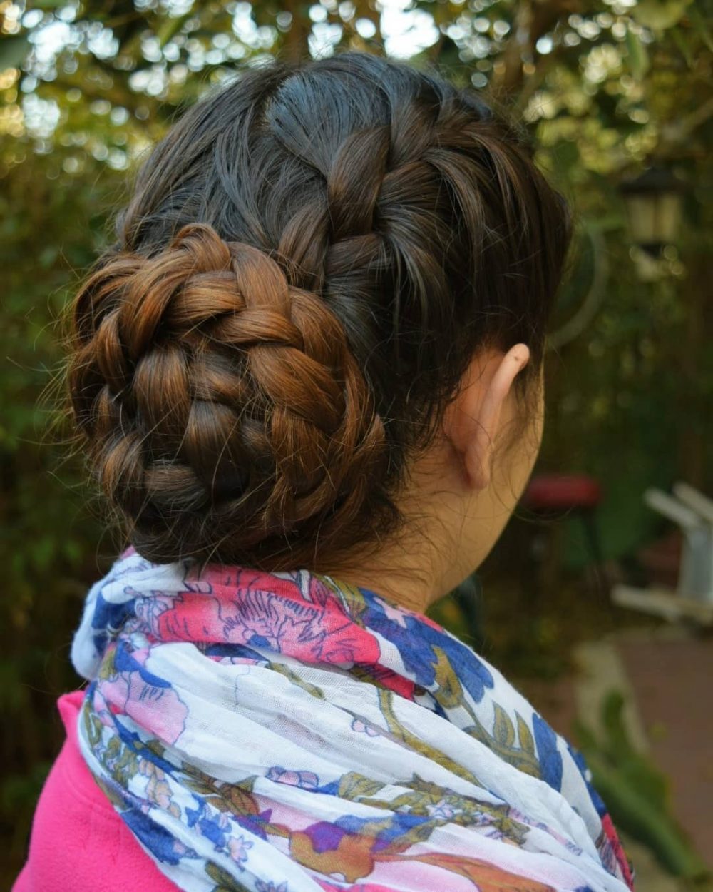 French Braid Chignon