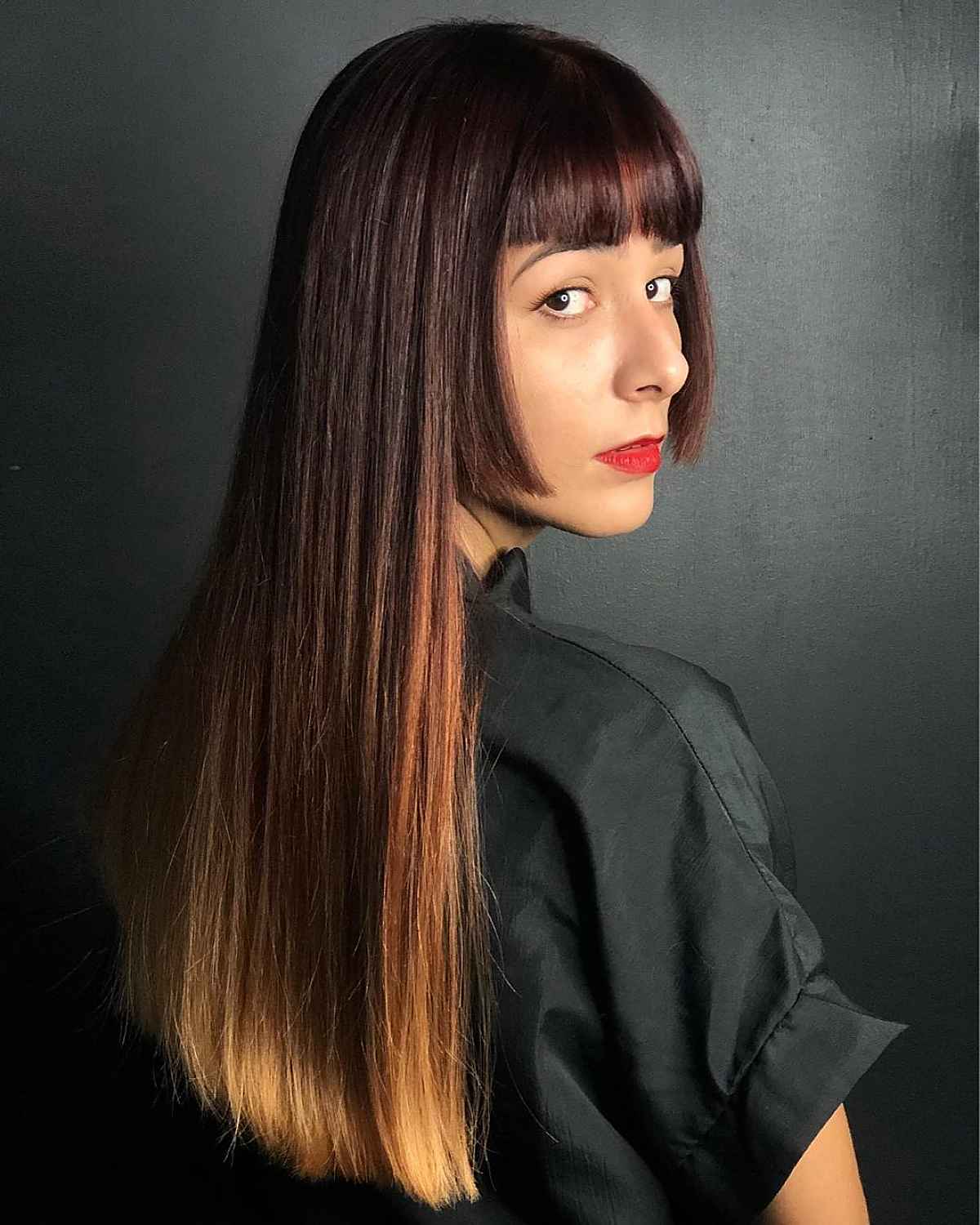 Elegant Long Straight Hime