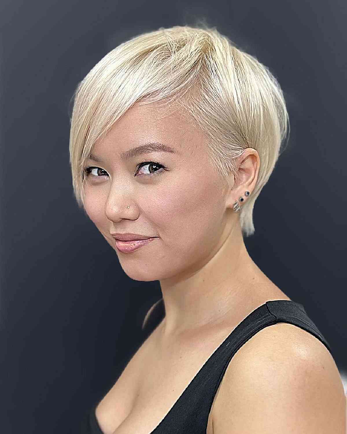 Elegant Pixie for Fine Hair